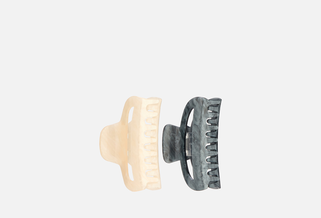 

Набор крабов для волос MONARCA, Les barrettes marbre 2 шт