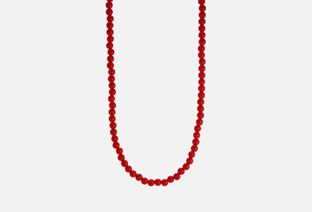 Изображение товара Ожерелье Carabine Красный искуственный жемчуг