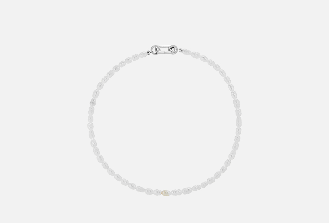 

Чокер CARABINE, Натуральный речной жемчуг S 1 шт