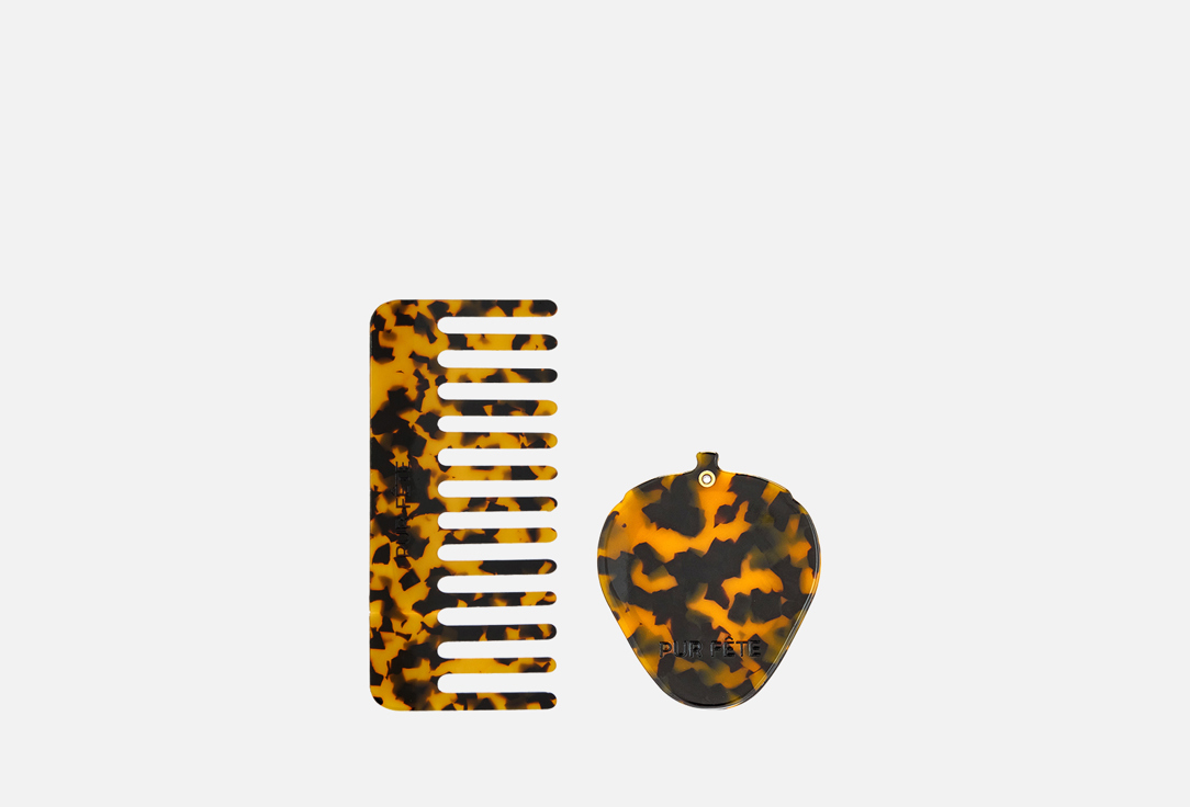 

Набор аксессуаров для волос PUR FÊTE, Гребень и зеркало 2 шт