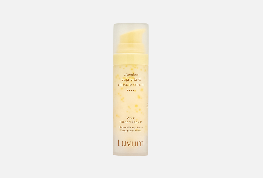 

Сыворотка для лица LUVUM, Afterglow Yuja Vita C Capsule Serum 30 мл
