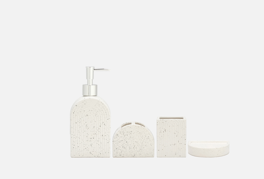 

Набор для ванной DENEZO, Бежевый, Florence 4 шт