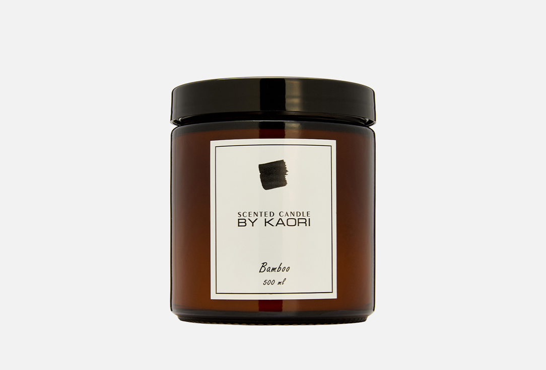 Изображение товара Ароматическая свеча BY KAORI Bamboo свежий цветочный аромат 500 мл