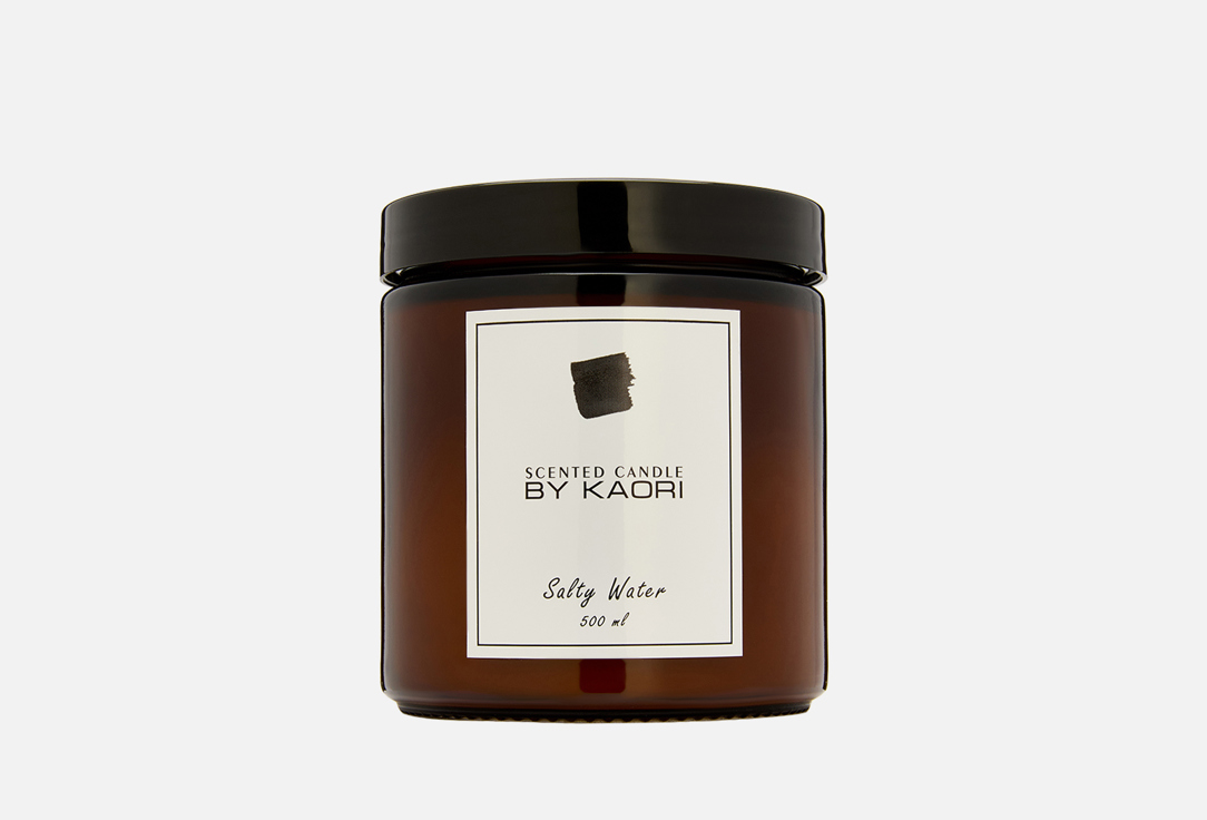 Изображение товара Ароматическая свеча BY KAORI Salty Water 500 мл с морскими нотами