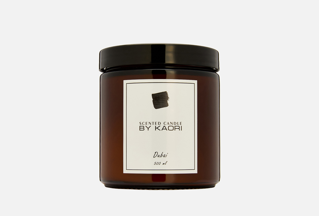 Изображение товара Ароматическая свеча BY KAORI Dubai с восточными и цветочными нотами 500 мл