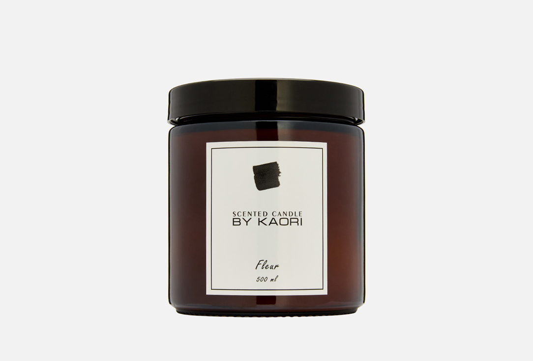 Изображение товара Ароматическая свеча BY KAORI Fleur свежий цветочный аромат 500 мл