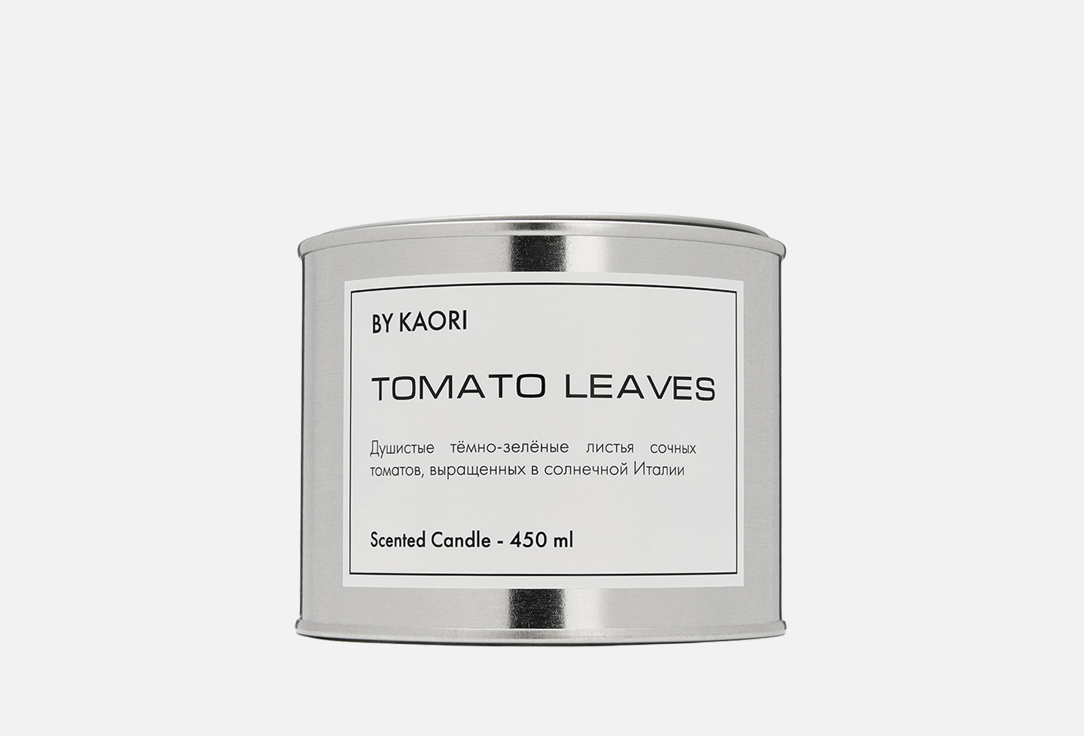 Изображение товара Ароматическая свеча BY KAORI Italy Tomato Leaves