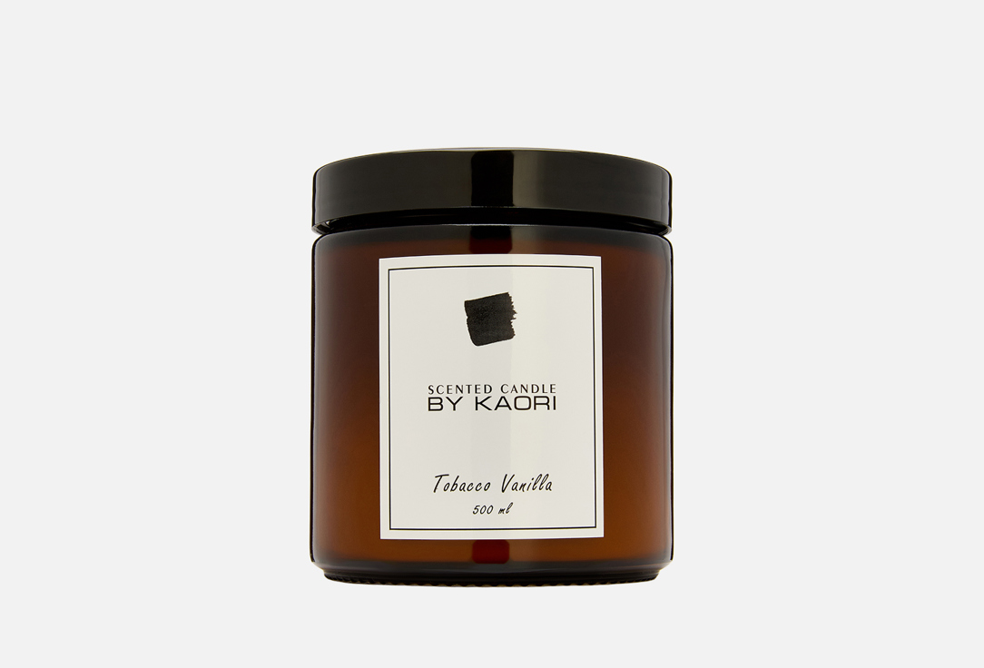 Изображение товара Ароматическая свеча BY KAORI Tobacco Vanilla 500 мл восточные пряные древесные ноты