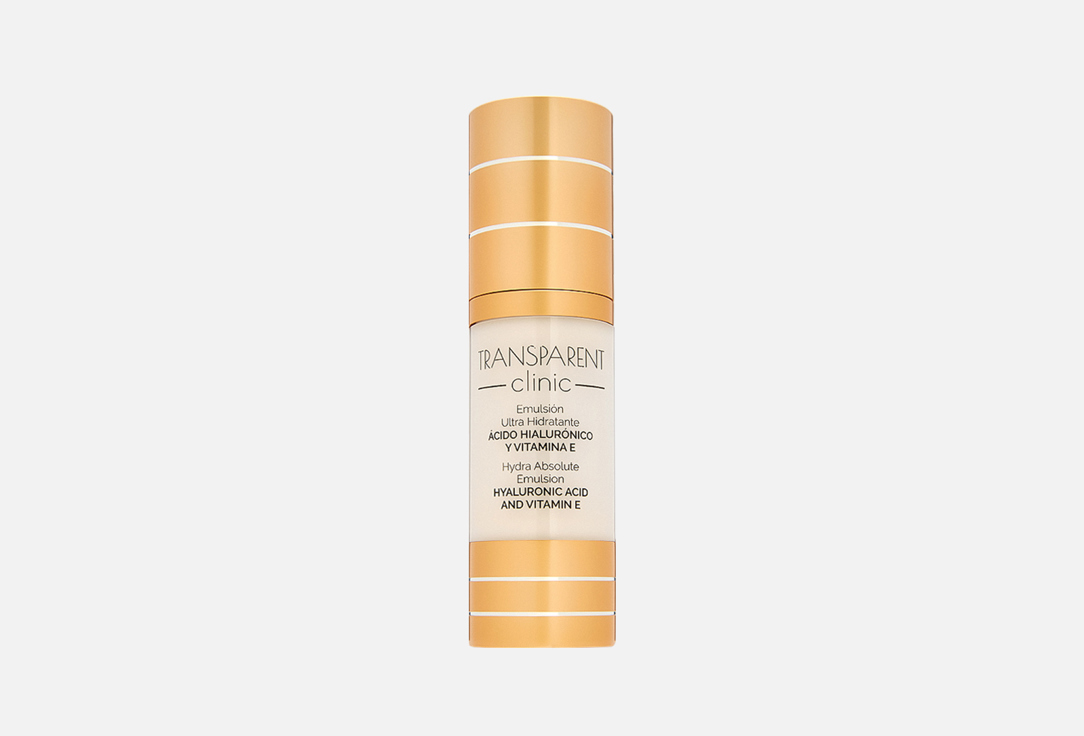 Эмульсия для лица TRANSPARENT CLINIC Hyaluronic acid and vitamin e 30 мл