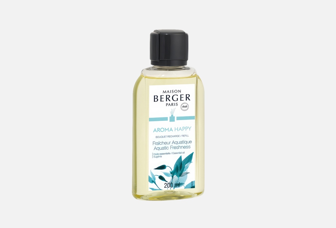 

Наполнитель для диффузора MAISON BERGER PARIS, Aroma Happy Aquatic Freshness 200 мл