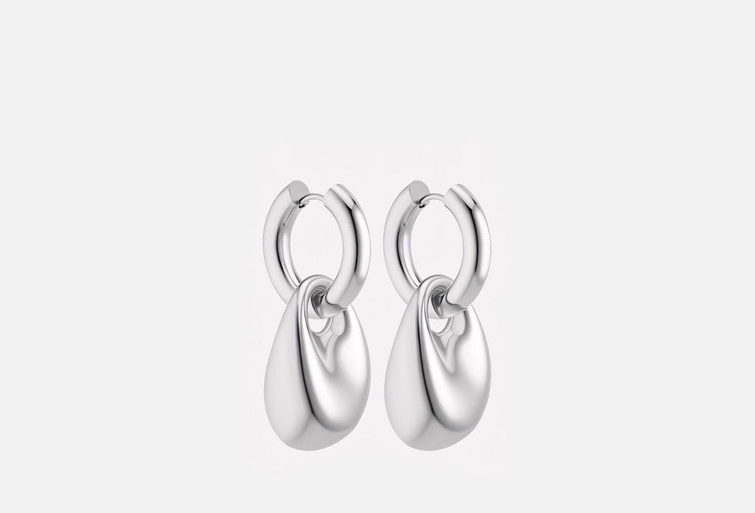 

Серьги PINS&JULS, Round Mercury 2 шт