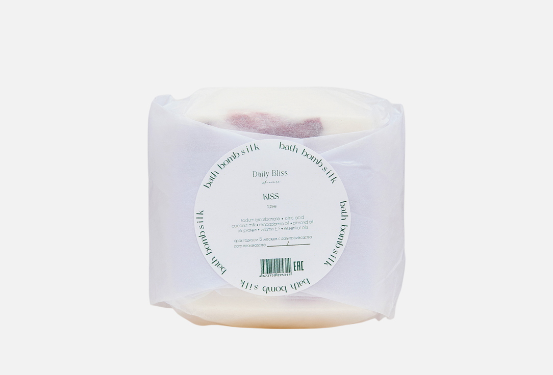 Бомбочка для ванн DAILY BLISS SKINCARE Rose 160 г