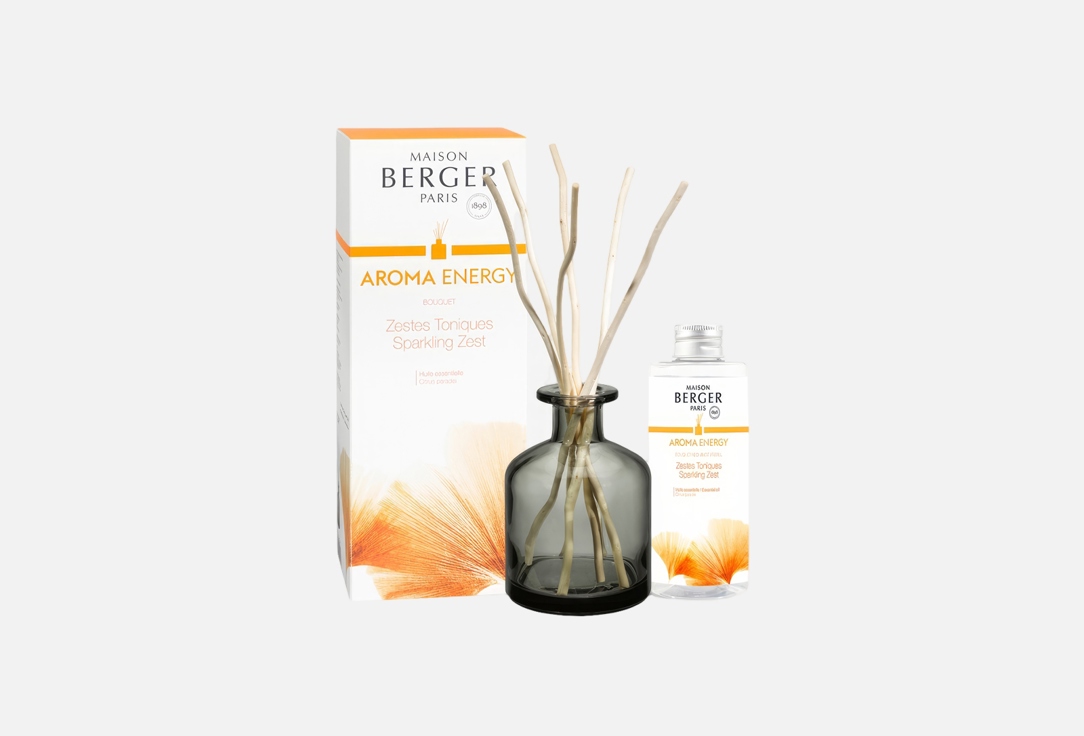 

Ароматический диффузор MAISON BERGER PARIS, Aroma Energy Sparkling Zest 180 мл