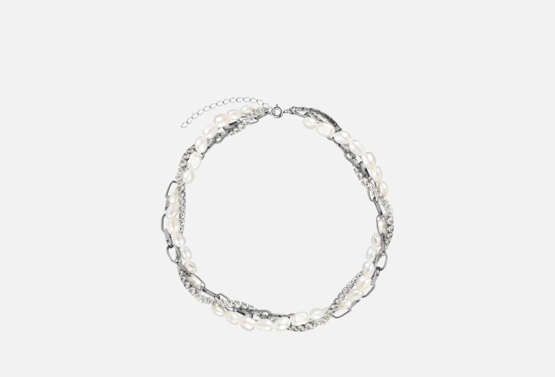 

Колье PHENOMENAL STUDIO, С жемчугом и цепями Roskoshestvo 1 шт