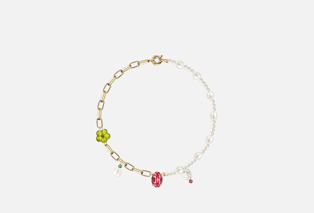 

Колье PHENOMENAL STUDIO, С кристаллами Flower Power 1 шт