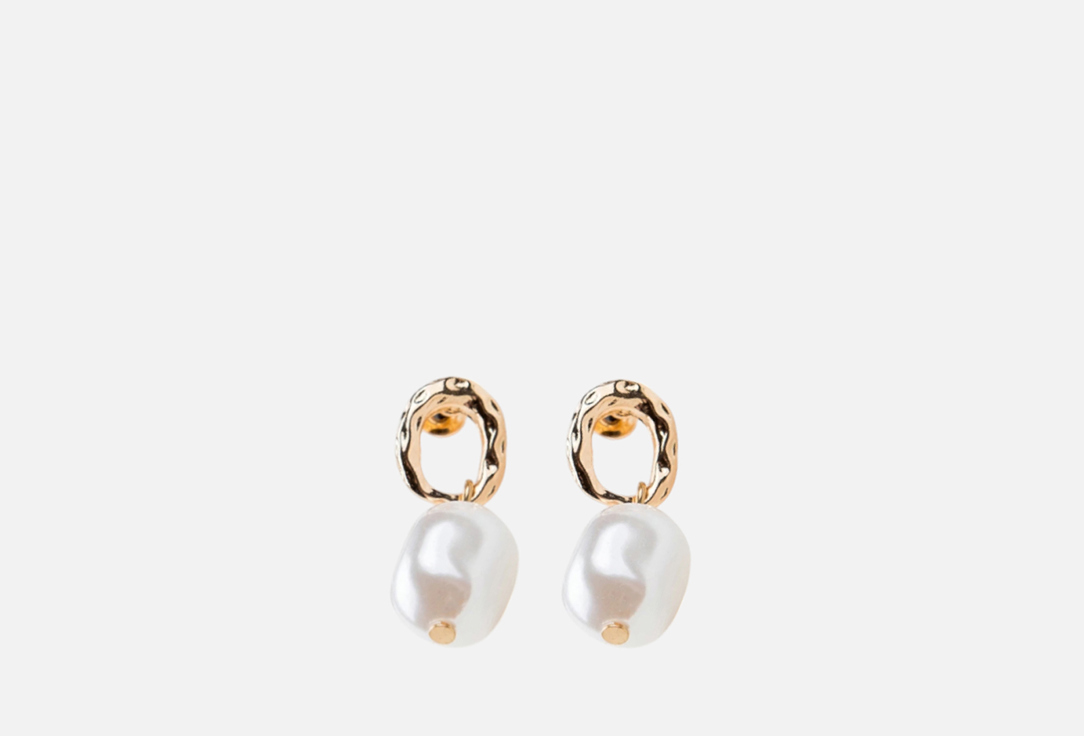 

Серьги MARMALATO, Круглые с бусинами 2 шт