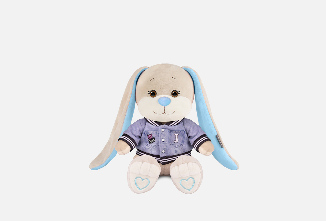 

Мягкая игрушка JACK&LIN, Зайчик В Джинсовом Бомбере 1 шт