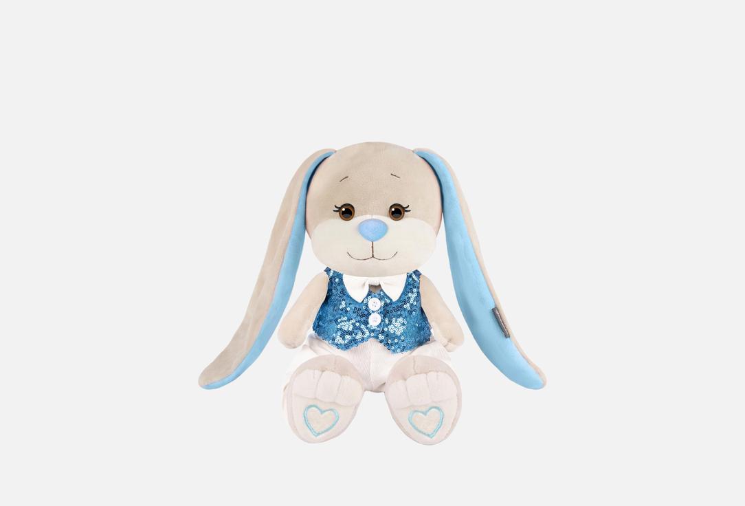 Изображение товара Мягкая игрушка JACK&LIN Зайчик В Голубой Жилетке