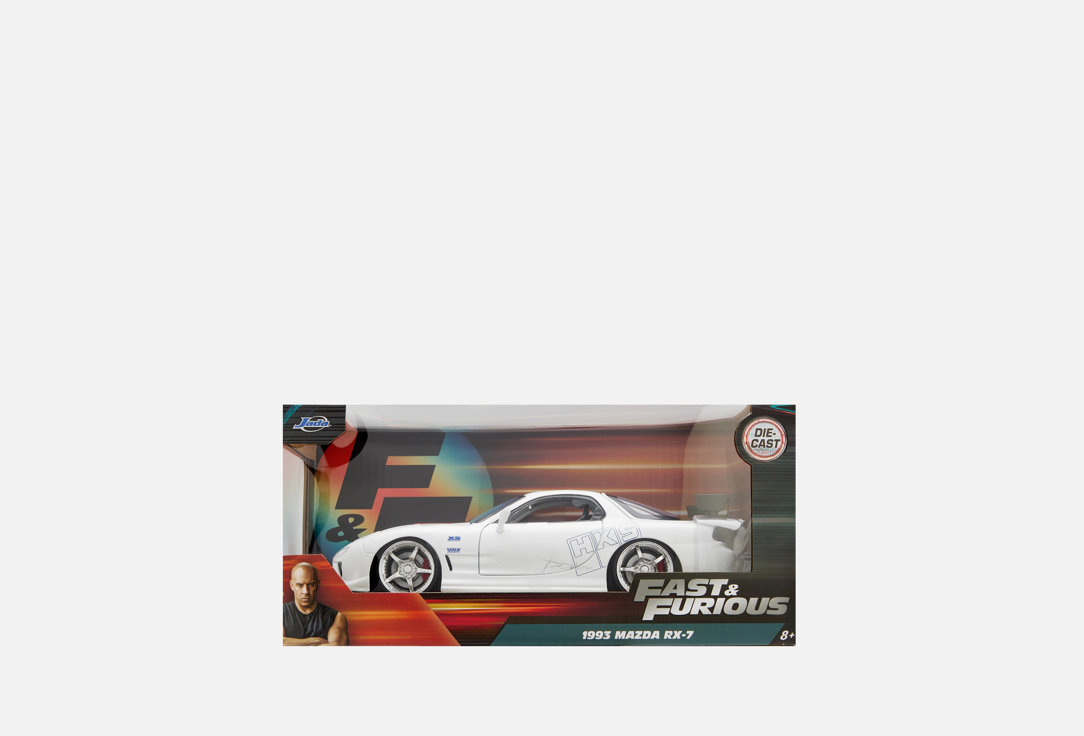 Изображение товара Машинка Jada Toy FF 1993 Mazda RX-7 FD3S-Wide Body white