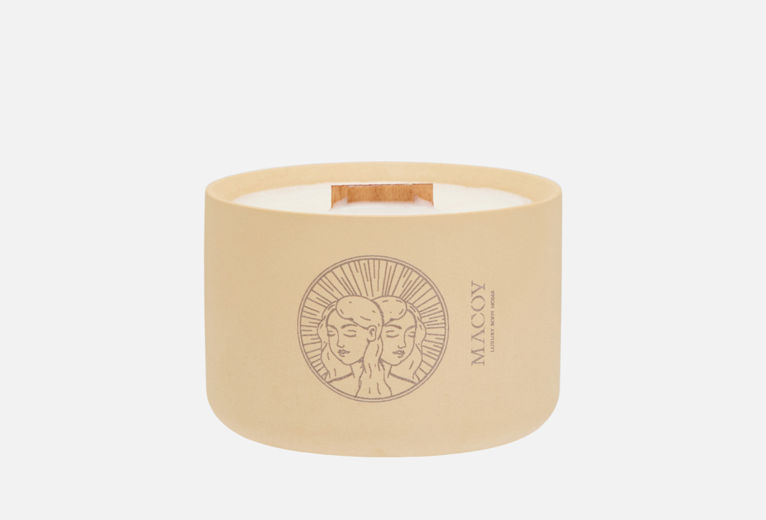 

Ароматическая свеча MACOY, Знак зодиака Близнецы 65 мл