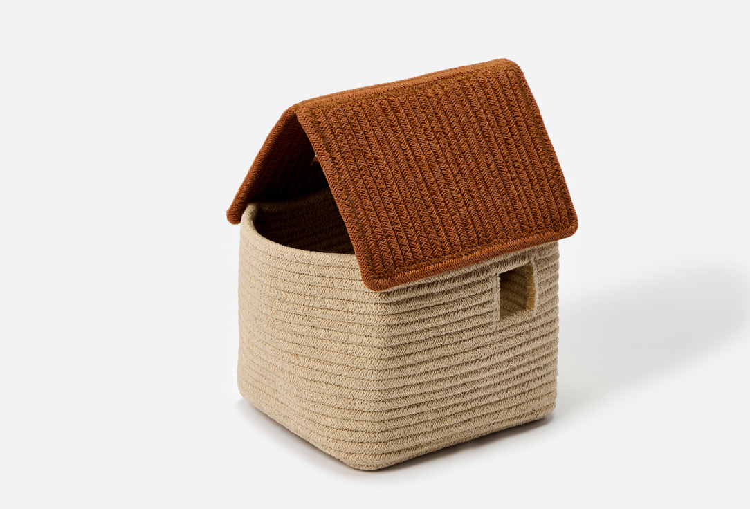 Изображение товара Корзина Lorena Canals Домик тофи, 22*22*34 см