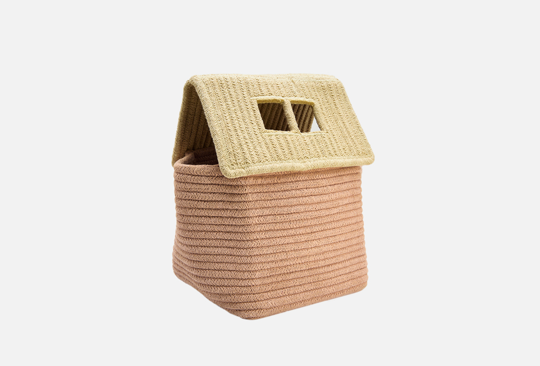 Изображение товара Корзина Lorena Canals Домик винтаж, 22*22*34 см