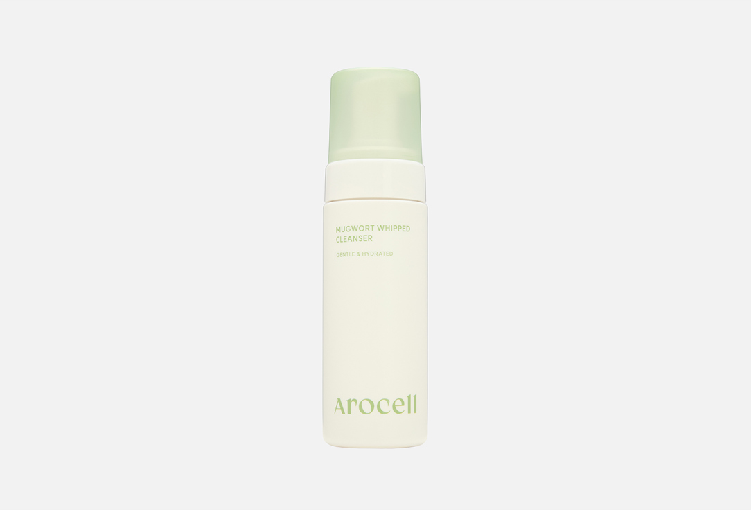 Гипоаллергенная очищающая пенка для лица AROCELL Mugwort Whipped Cleanser 150 мл