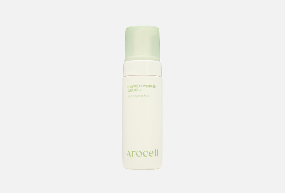 Изображение товара Гипоаллергенная очищающая пенка для лица AROCELL Mugwort Whipped Cleanser 150 мл