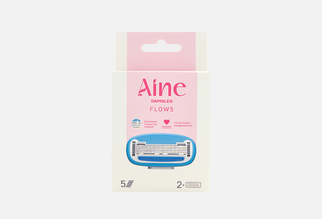 Сменные кассеты для бритья DAMSLER AINE Flow 5 3 шт