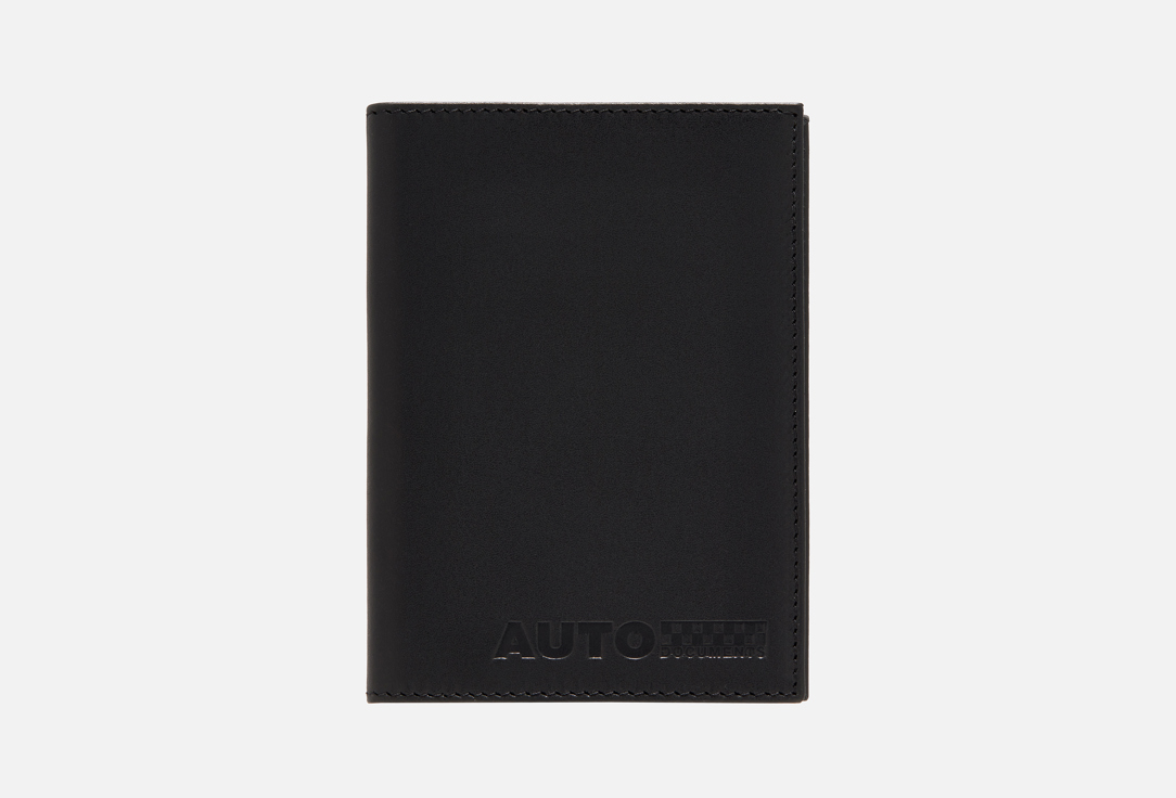 

Обложка для автодокументов FRANCHESCO MARISCOTTI, Черный, Черная