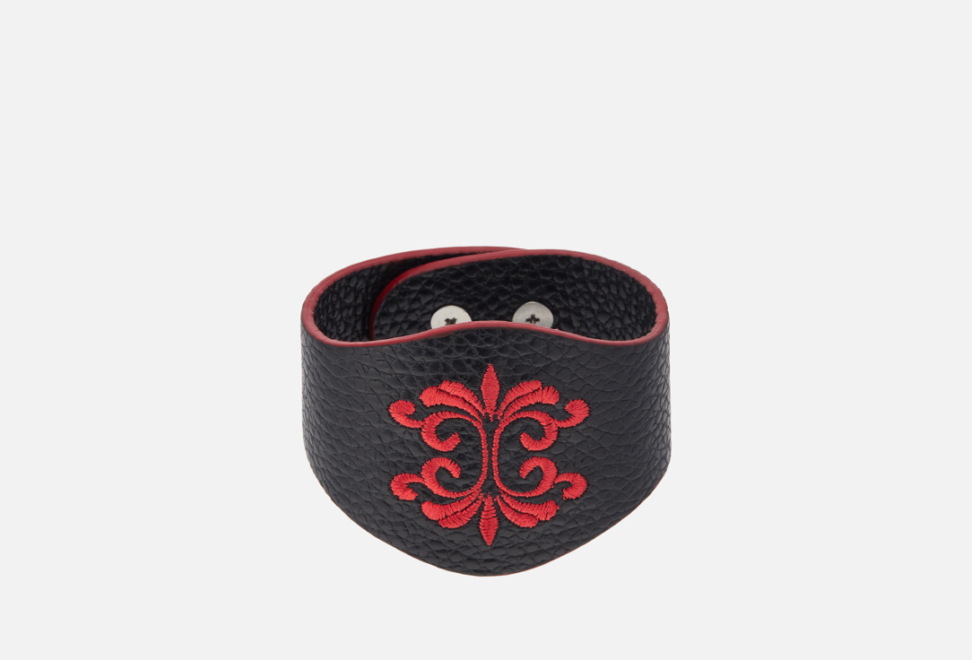 

Браслет FRANCHESCO MARISCOTTI, Черный-красный 1 шт