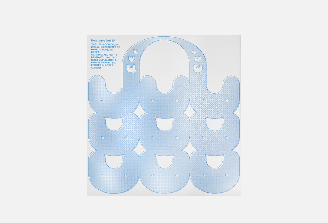 

Музыкальный альбом STARS STORE, NewJeans - Get Up Bunny Beach Bag Blue ver. 1 шт