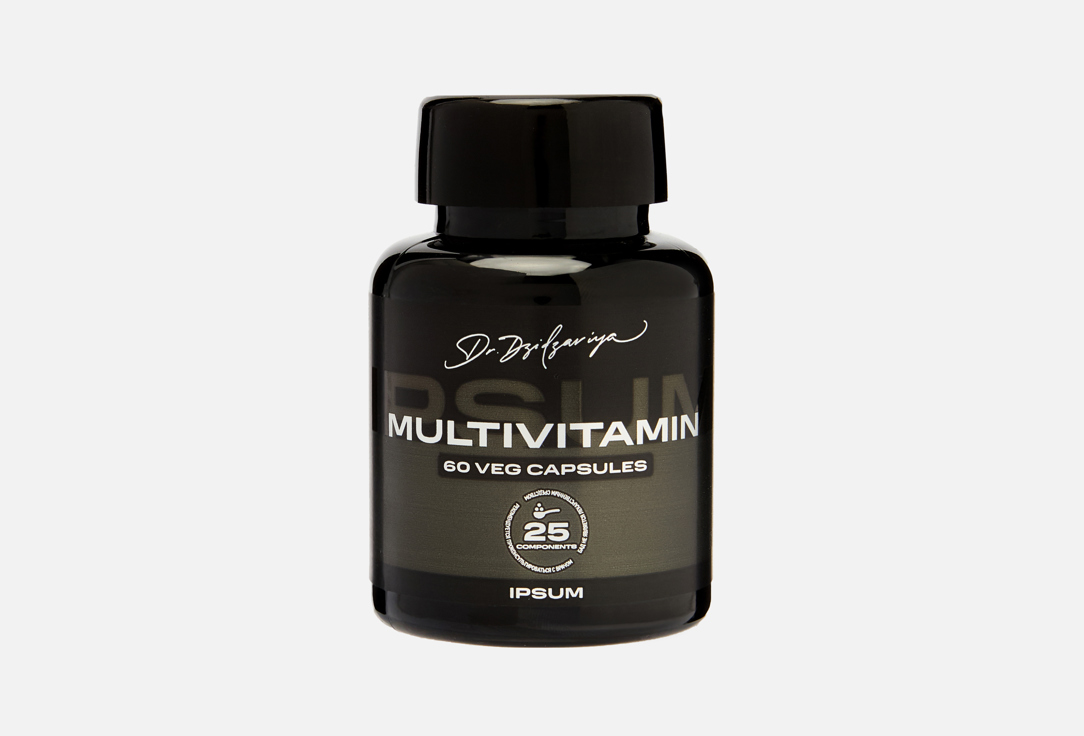 Изображение товара комплекс витаминов и минералов IPSUM Витамины A, C, D3 в капсулах