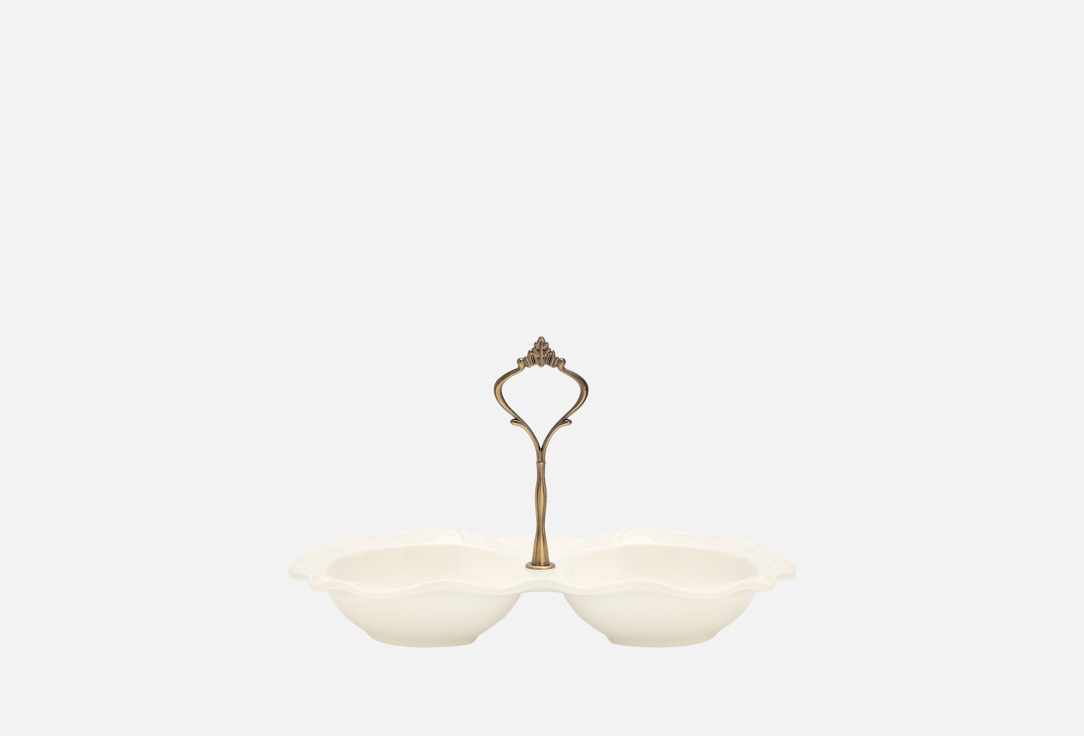 Изображение товара Менажница ROOMI Двухсекционная, со съемной ручкой