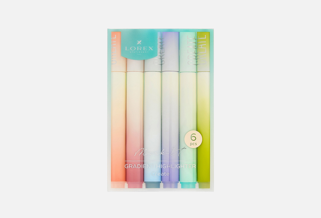 Изображение товара Набор текстовыделителей LOREX Mark it CREATE