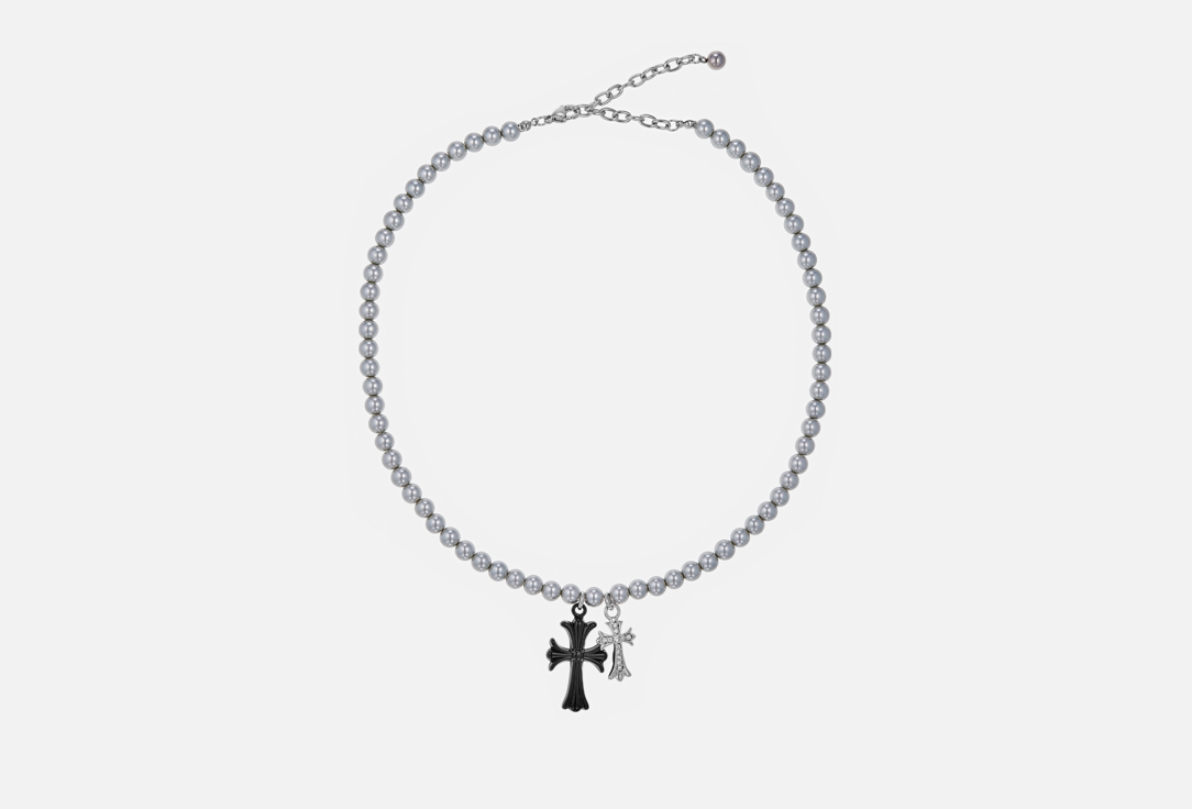 Изображение товара Колье PABUR Two crosses из бижутерного сплава для женщин