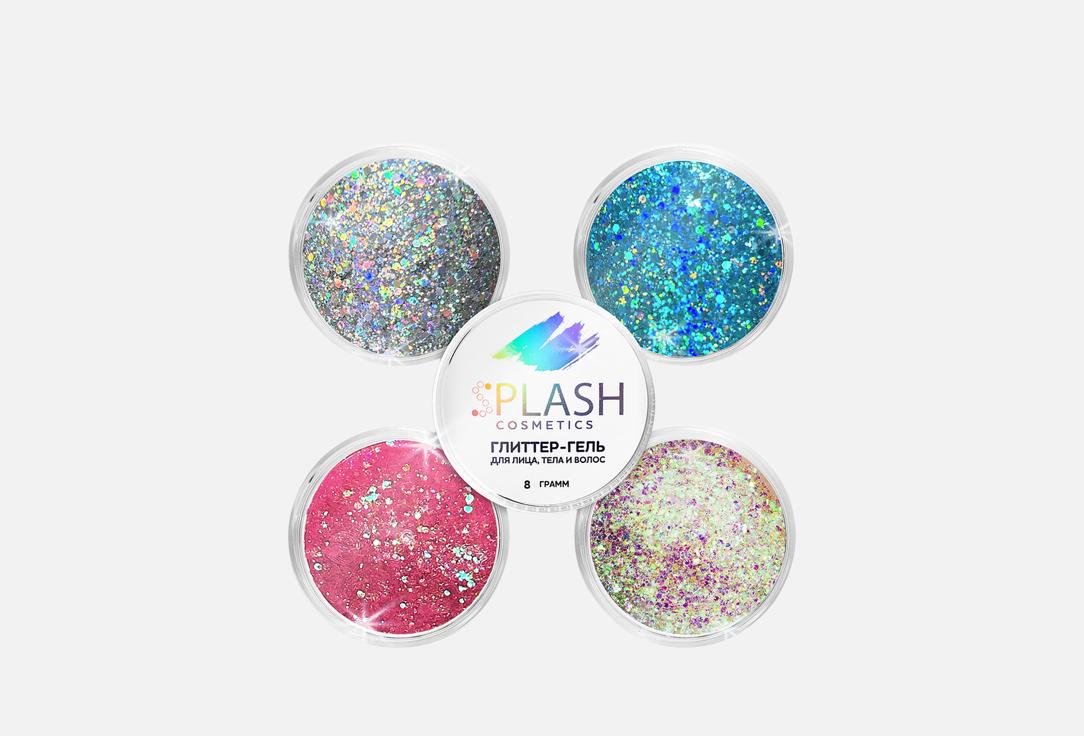 Изображение товара Набор глиттеров Splash для лица, тела и волос