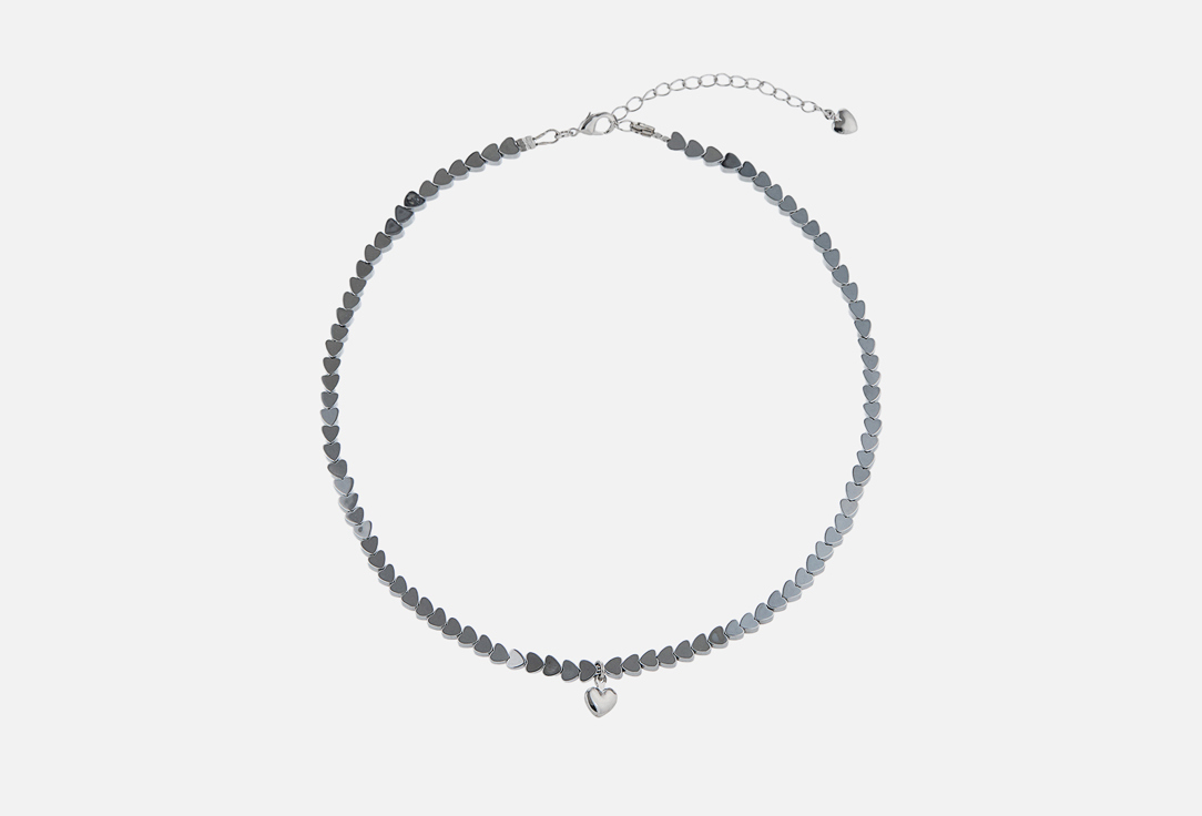 Изображение товара Чокер Silvara Lunar Love с гематином и сердечком для женщин