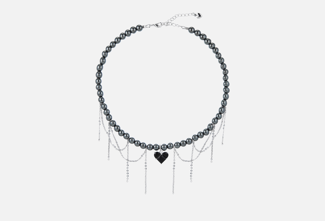 Изображение товара Чокер Silvara Veil of Night из гематина и латуни для женщин стильное украшение