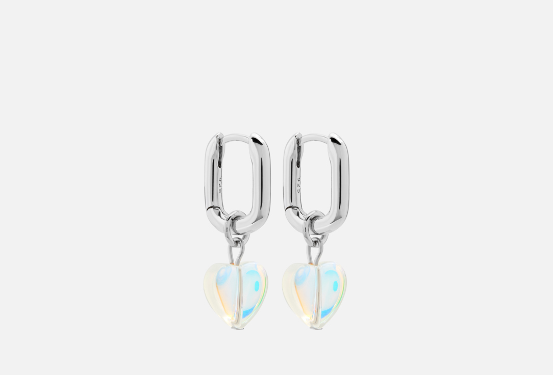 

Серьги SILVARA, Hearts Shimmer 2 шт