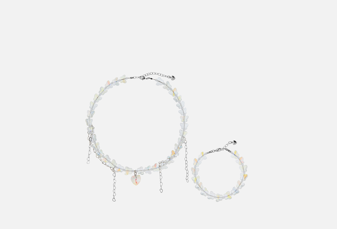 Изображение товара Набор украшений Чокер и браслет Silvara Shimmering Wings для женщин