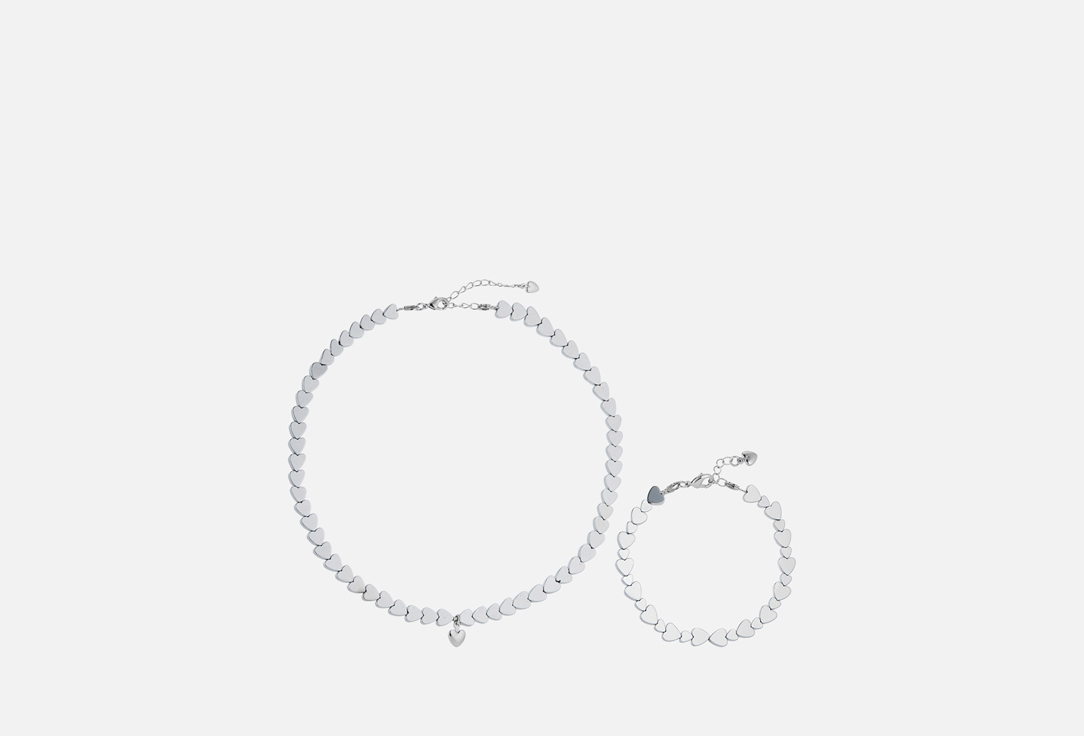 Изображение товара Набор: Чокер + браслет Silvara Heart Flow