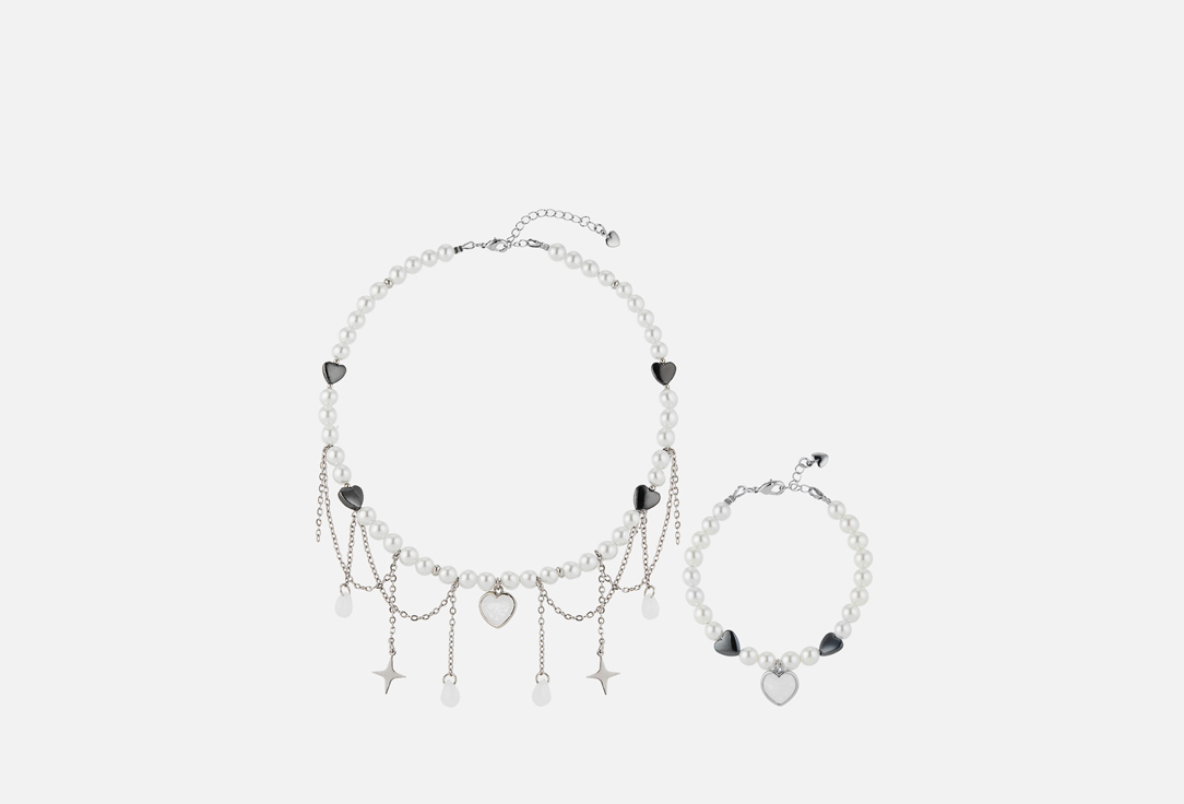 Изображение товара Набор: чокер+браслет Silvara Pearl Constellation