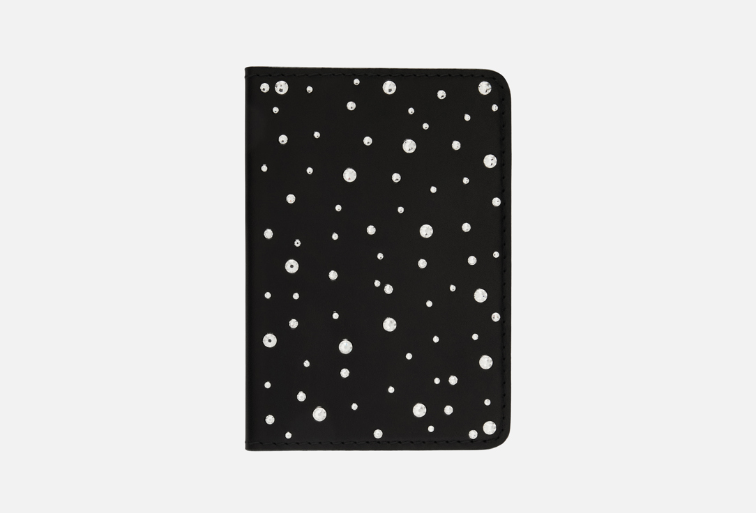 Изображение товара Обложка для паспорта Amante crystal Россыпь из натуральной кожи подарок для женщин