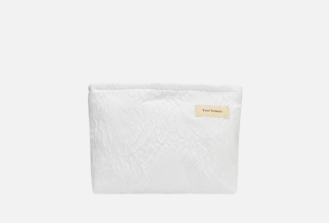Изображение товара косметичка Your houser большая белая классика