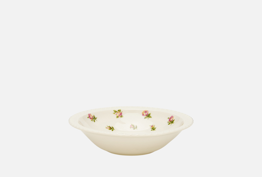 Изображение товара Обеденная глубокая тарелка ROOMI с рисунком Розы 15 см 280 мл