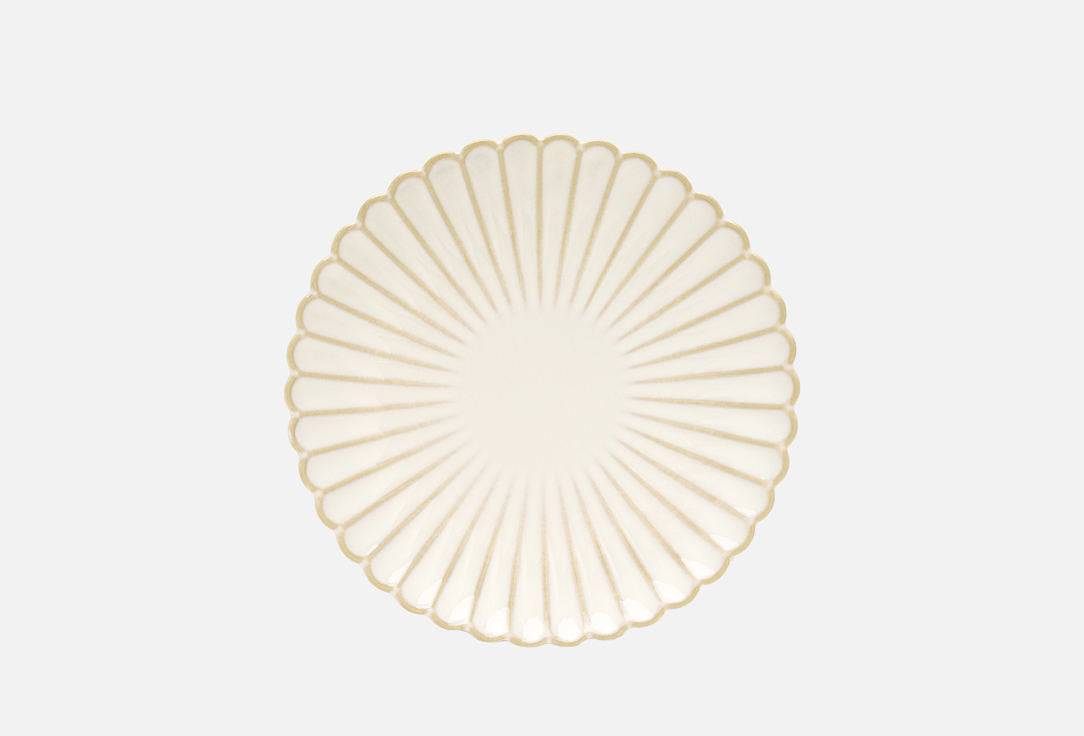 Изображение товара Тарелки ROOMI плоская, хризантема, 20,5 см