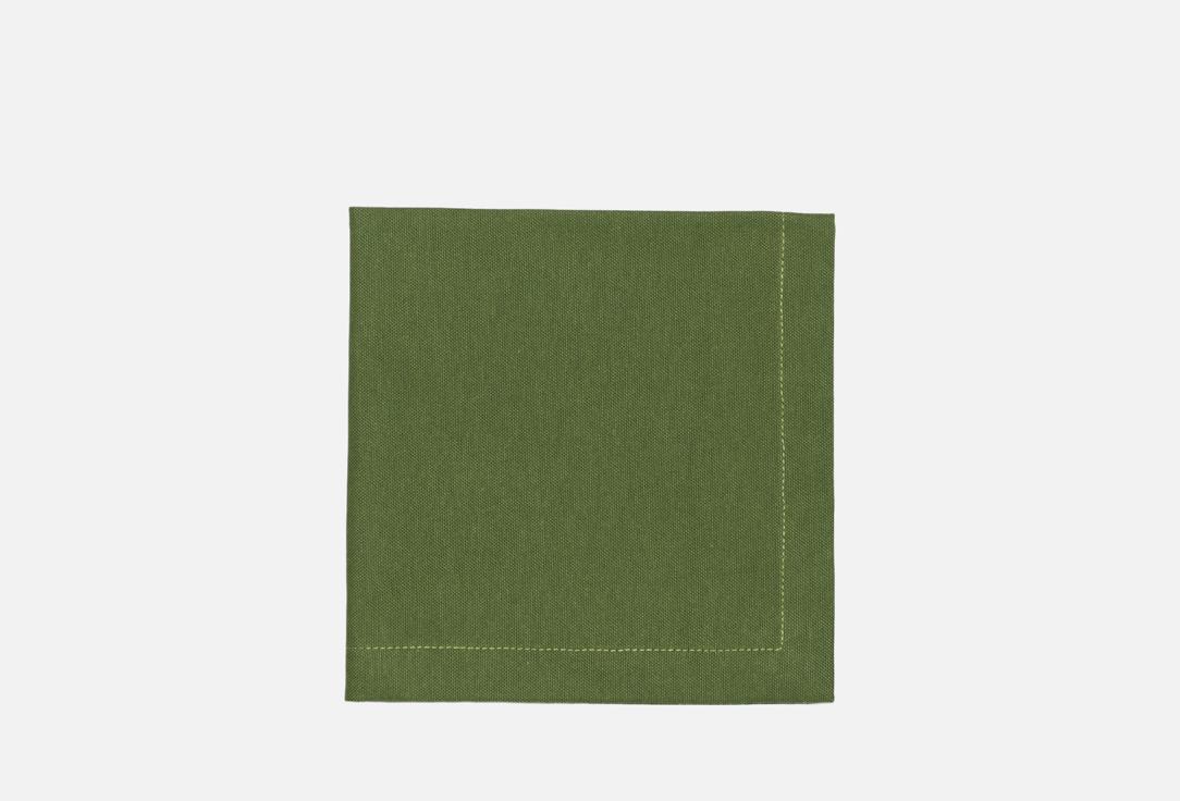 Изображение товара Салфетка сервировочная Elpida зелёная 38х38 см качественный текстиль для праздников и повседневных