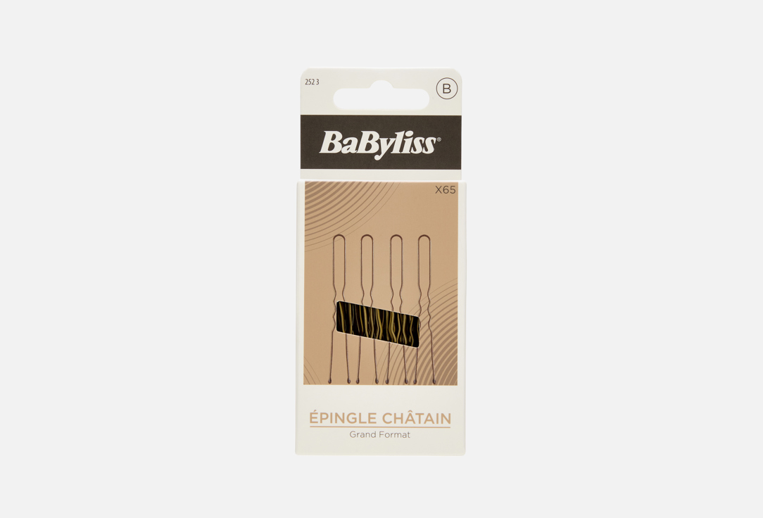Изображение товара Шпильки для волос Babyliss Accessories brown 65 mm