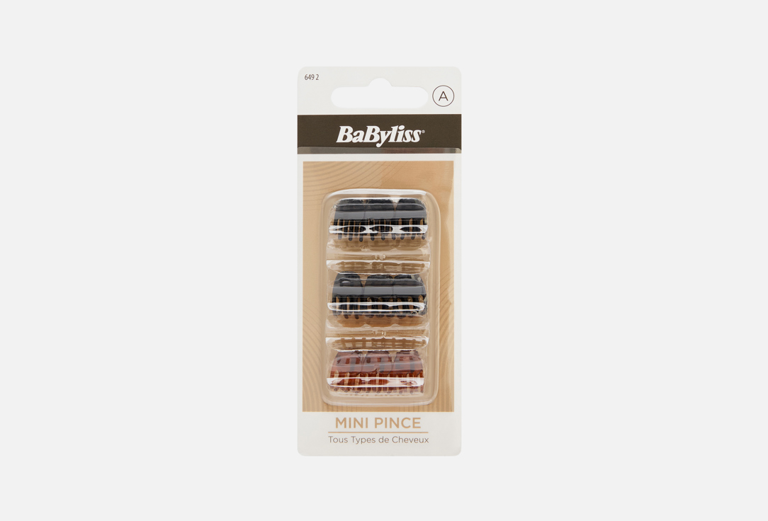 

Крабики для волос BABYLISS ACCESSORIES, Mini 9 шт